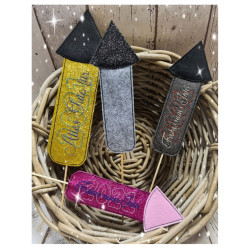 Stickserie - ITH Rakete Silvester 2021-2023